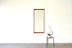 Aksel Kjersgaard Odder Model 220 Danish Modern Solid Teak Wall  Mirror