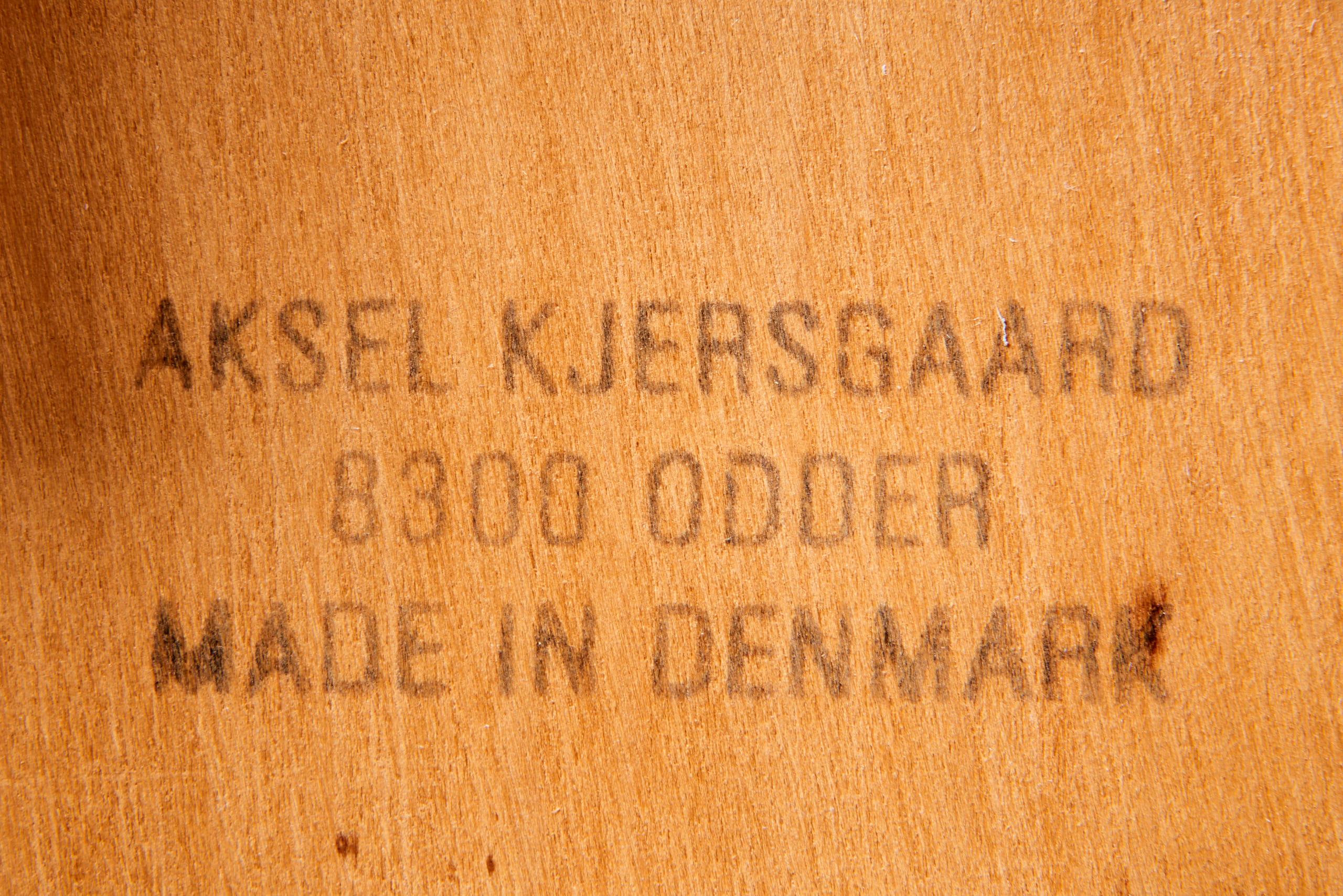  Aksel Kjersgaard Pair of maple Wood Coffee Tables  Denmark - 1970s For Sale 5