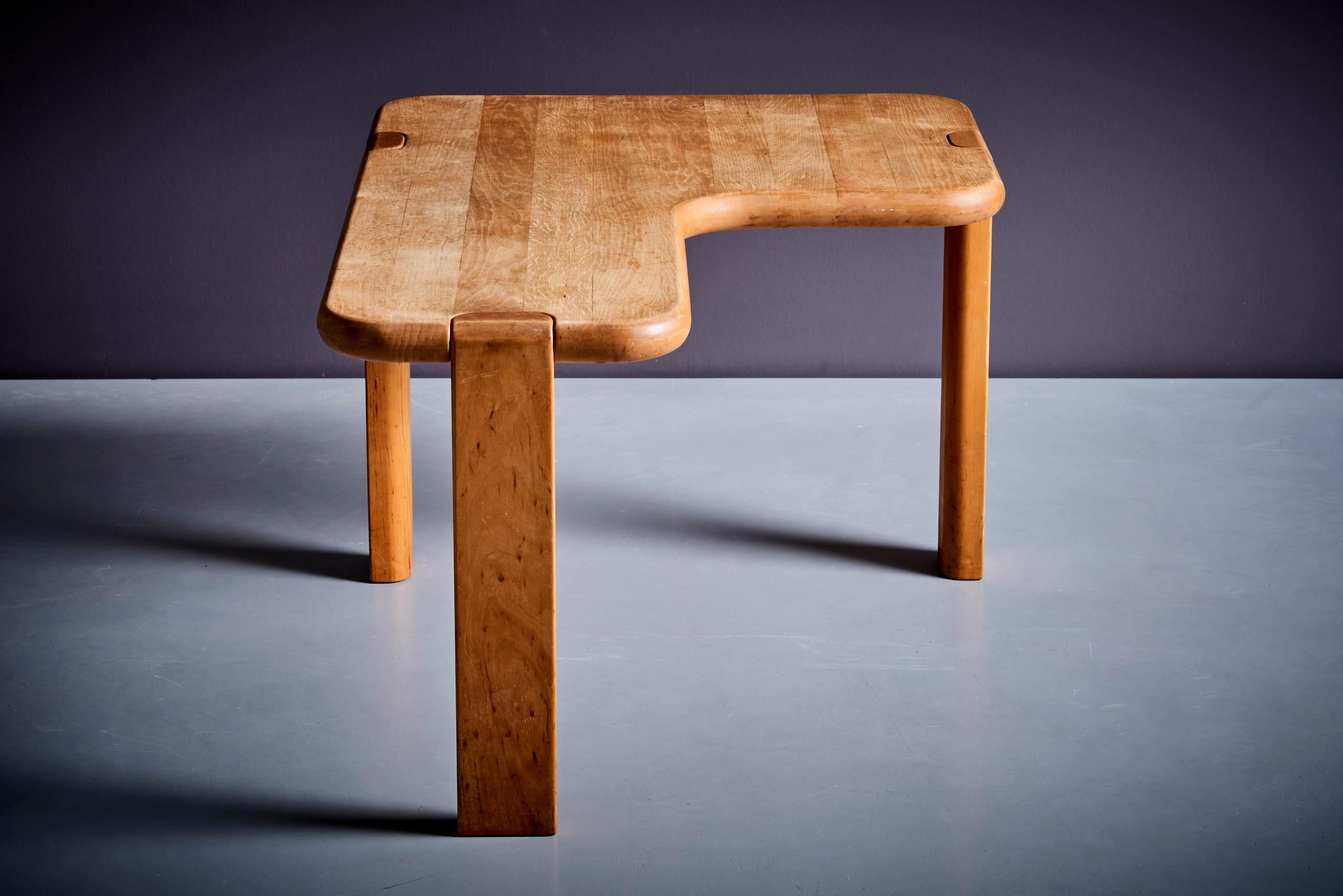 Érable  Paire de tables basses en bois d'érable Aksel Kjersgaard  Danemark - années 1970 en vente