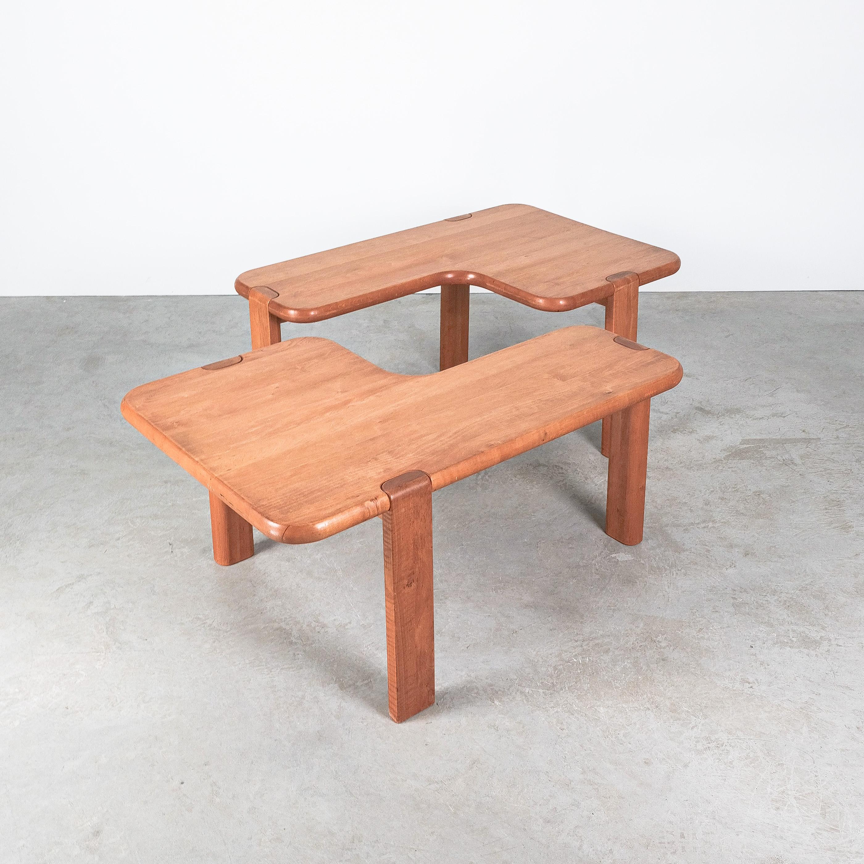 Beautifully preserved danish pine coffee tables, midcentury, labeled 
Dimensions are: 39.3