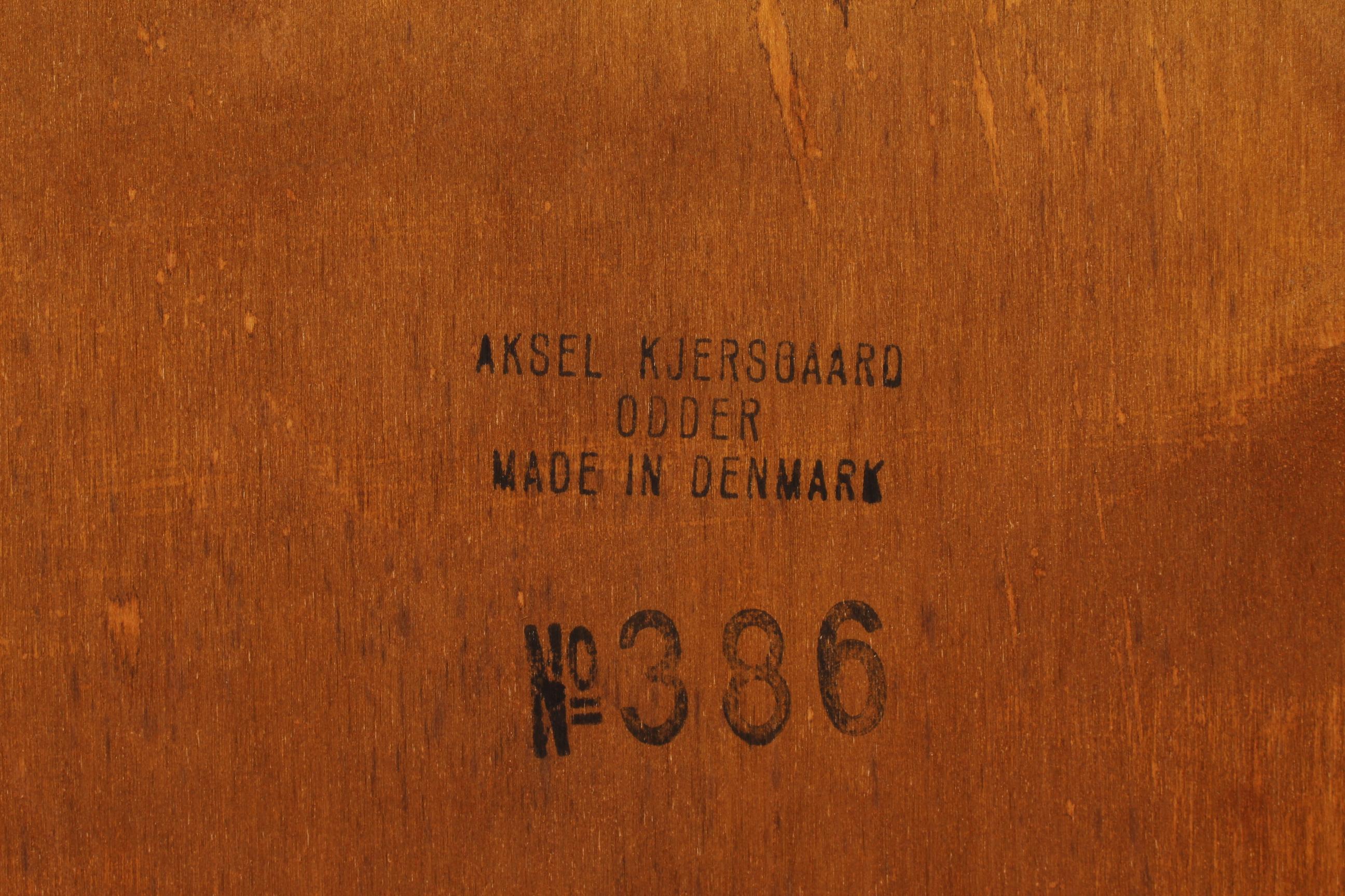 Aksel Kjersgaard Rosewood Dresser Model 384 with 3 Drawers Danish Modern, 1960s 3