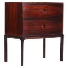 Aksel Kjersgaard Rosewood Dresser Model 384 with 3 Drawers Danish Modern, 1960s