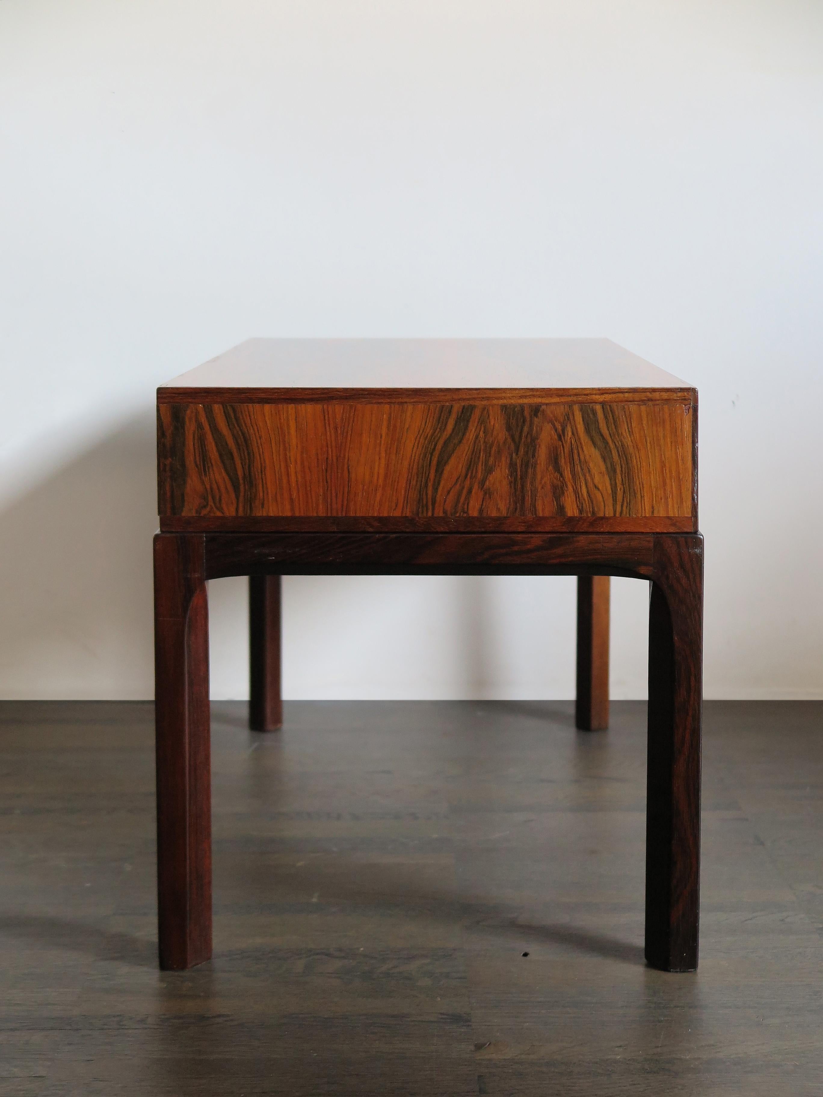 dark wood bedside cabinets