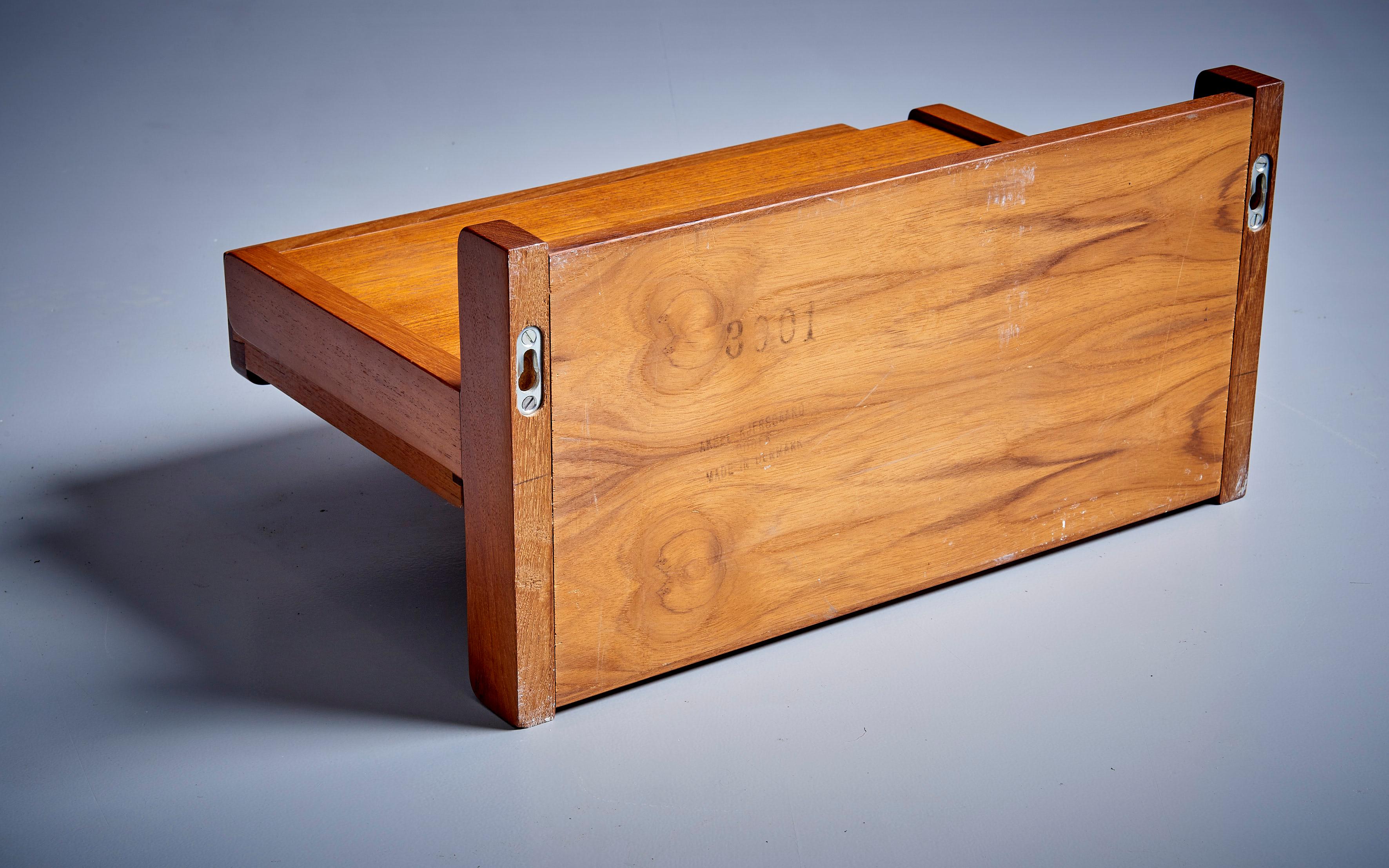 Kai Kristiansen Set of Bed Side Tables / Drawers in Teak for Aksel Kjersgaard  3