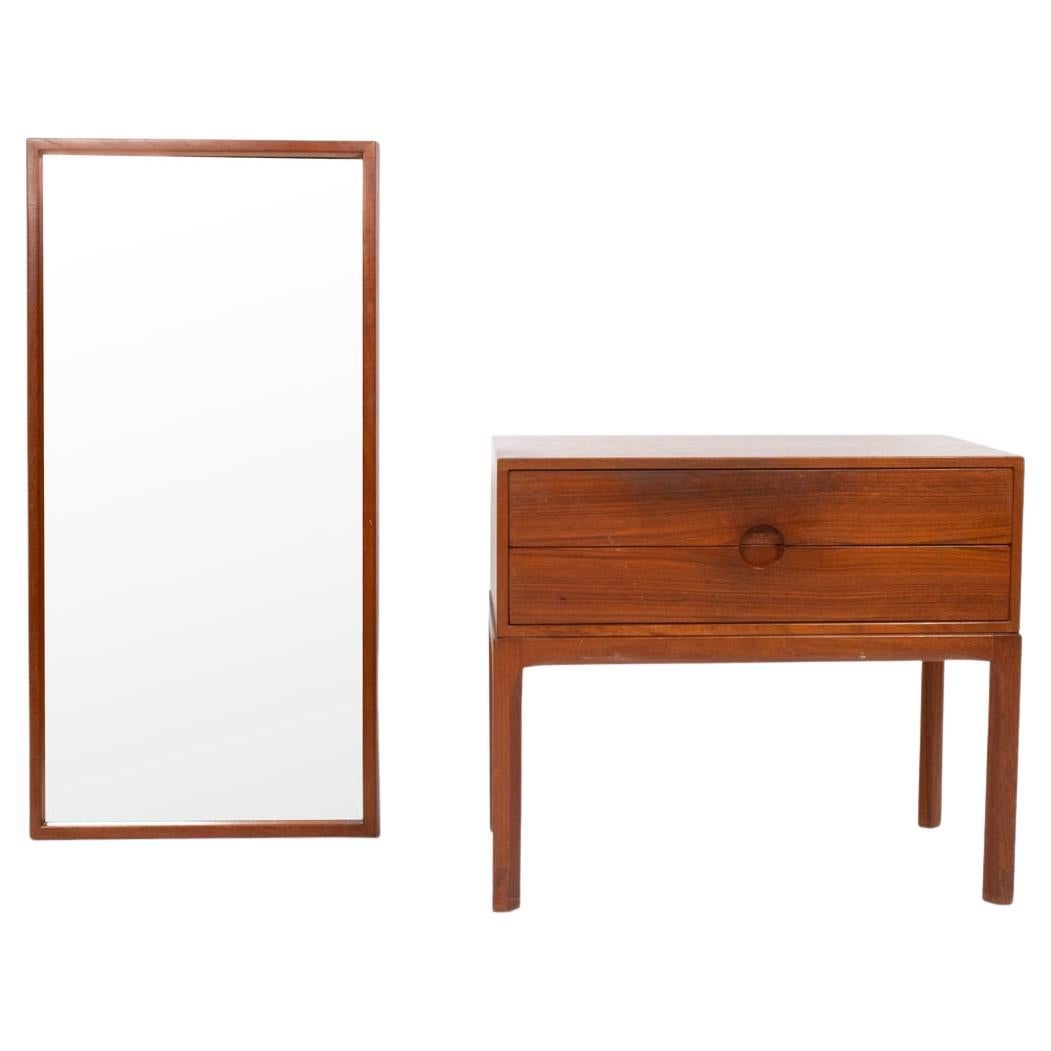 Aksel Kjersgaard Teak Hall Chest & Mirror