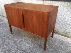 Aksel Kjersgaard Teak Small Cabinet Odder, Denmark, circa 1960s