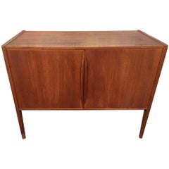 Aksel Kjersgaard Teak Small Cabinet Odder, Denmark, circa 1960s