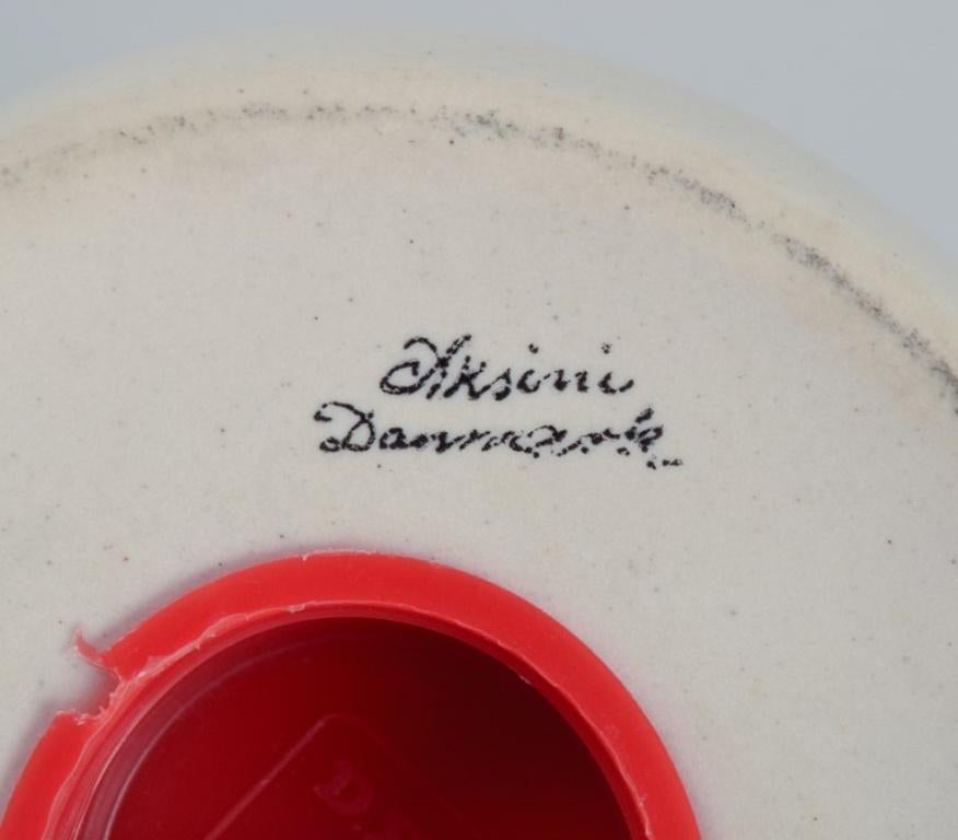 Aksel Sigvald Nielsen for Aksini, Denmark, Ceramic Salt and Pepper Shakers For Sale 3