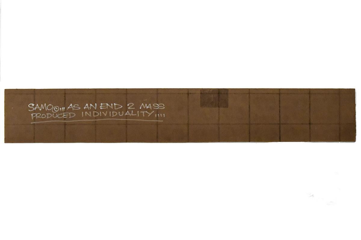 Bien trop embarrassant pour être admis/ A.I.C. comme fin (Œuvre d'art originale) - Contemporain Mixed Media Art par Al Diaz