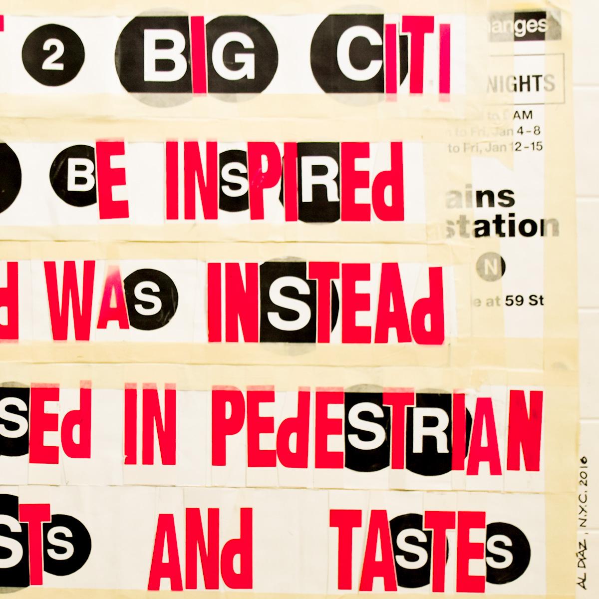 SAMO(c) As an Alternative... /Went 2 Big City...(Doppelseitiges Original Kunstwerk) im Angebot 2