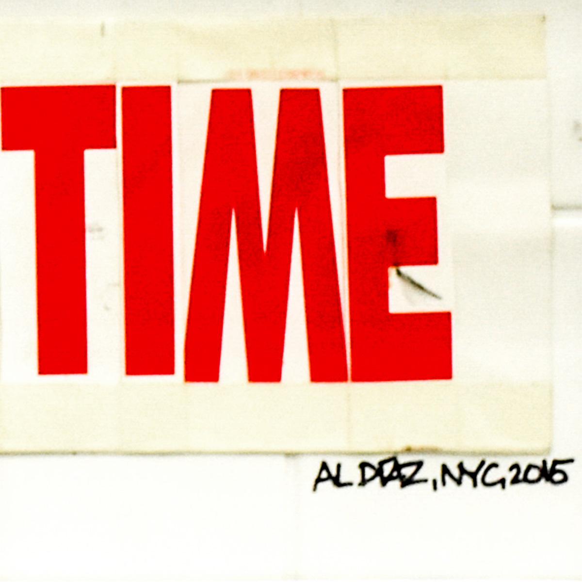 SAMO(c) As an End to.../ We Await a New Time (Double Sided Original Artwork) en vente 1