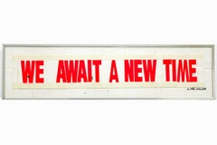 We Await a New Time / SAMO(c) As an End to... (Double Sided Original Art)