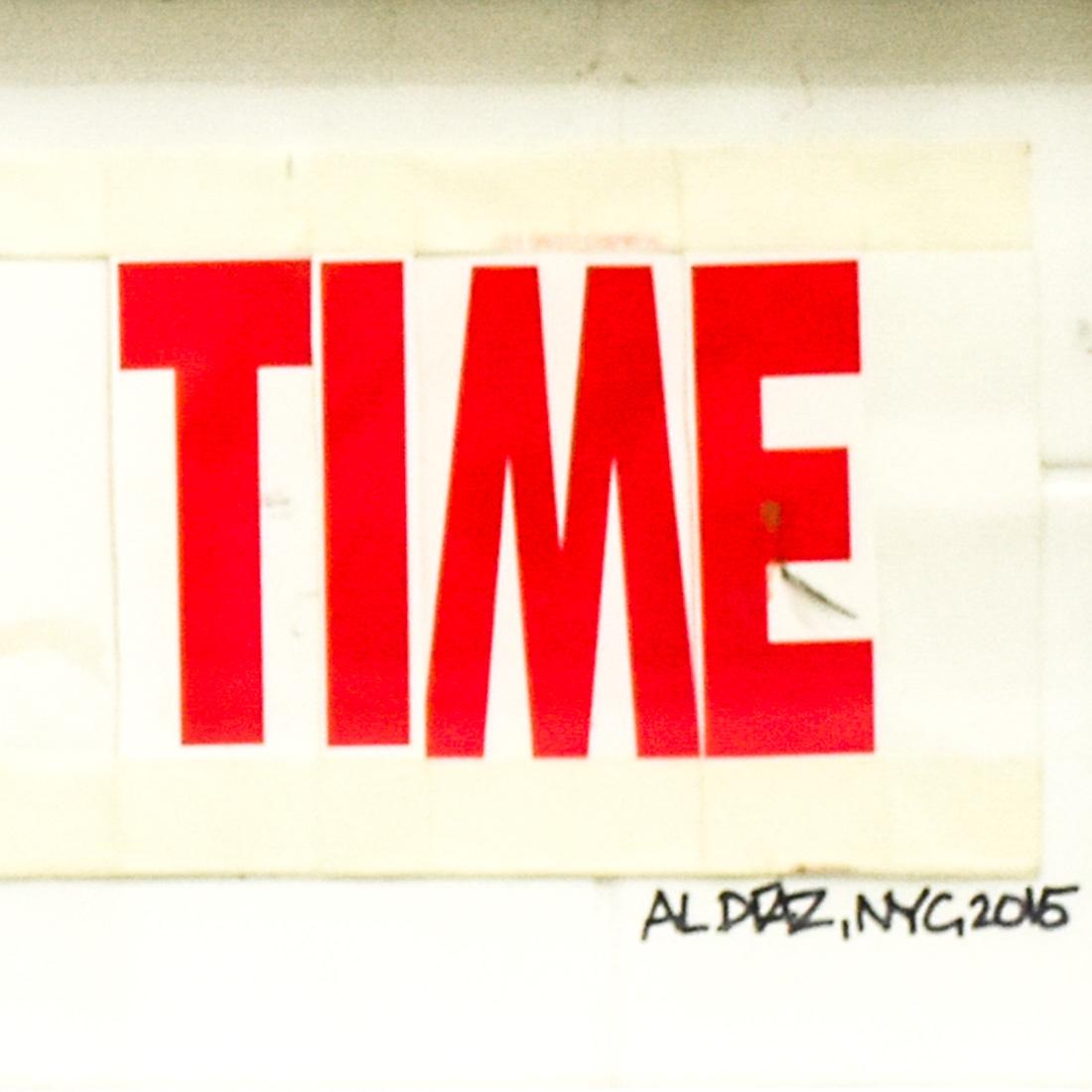 Amazing double sided Original Artwork by Al Diaz.
Al Diaz is also famous for being part of the 70’s- 80’s SAMO© duo with Jean Michel Basquiat.
One side has thought provoking text by Diaz- WE AWAIT A NEW TIME.
Other side is hand illustrated with