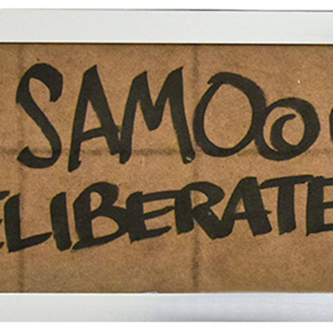We Await a New Time / SAMO(c)…As an End to Deliberate Spontaneity (Original) For Sale 1