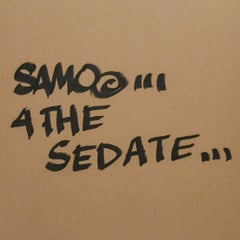 Al Diaz SAMO(c)…4 The Sedate... (Original Artwork)