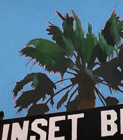 Sunset BLVD, Painting, Oil on Canvas