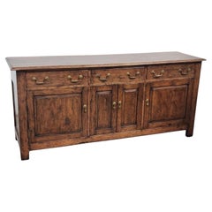 Al. Credenza/armario de roble firmado por Frilot John Hall