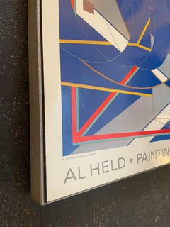Al Held Painting Exhibition for Andre' Emmerich Gallery