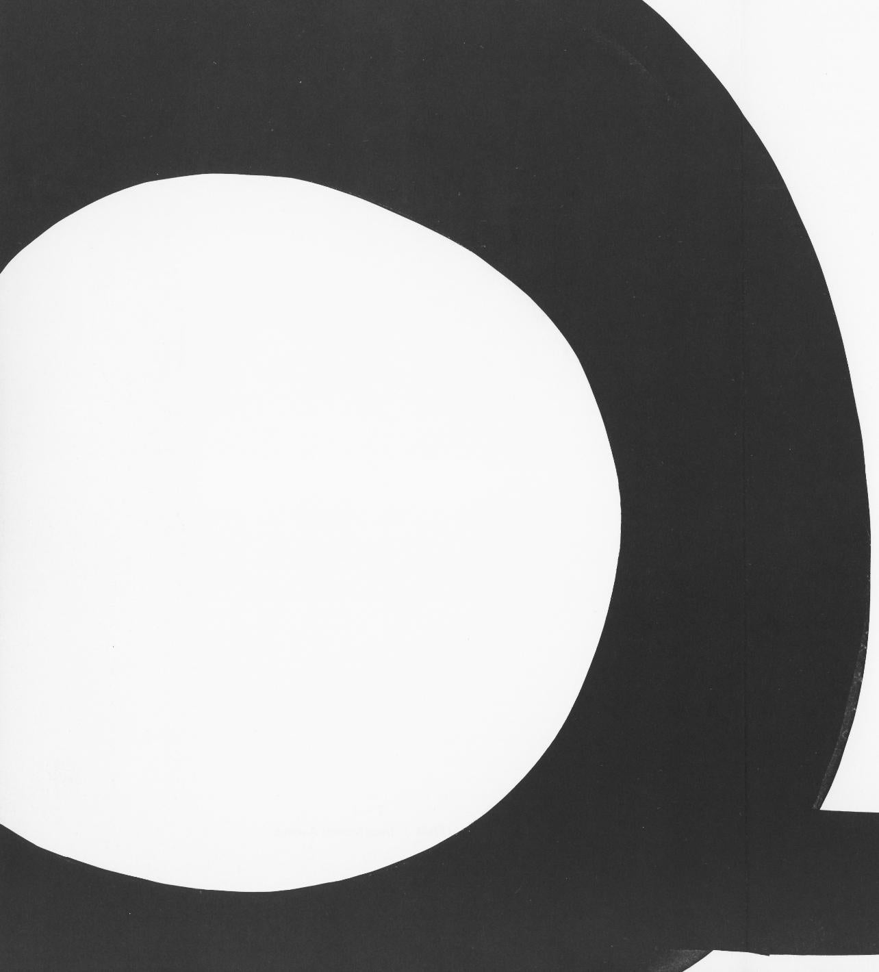 Held, Composition, In Memory of My Feelings (après) - Print de Al Held