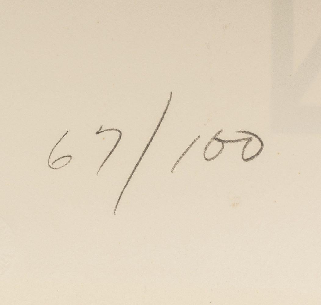 Al Held (americano, 1928-2005), Senza titolo (Cubi), litografia su carta Strathmore, 1969, firmata a matita e edizione numerata 