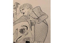 Al Hirschfeld La Cage Aux Folles