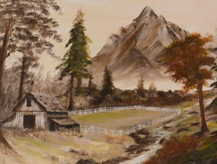 Mountain Farm Landscape