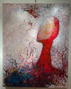 From My First Love, Did I Awaken, Expressionist Abstract by Master Colorist