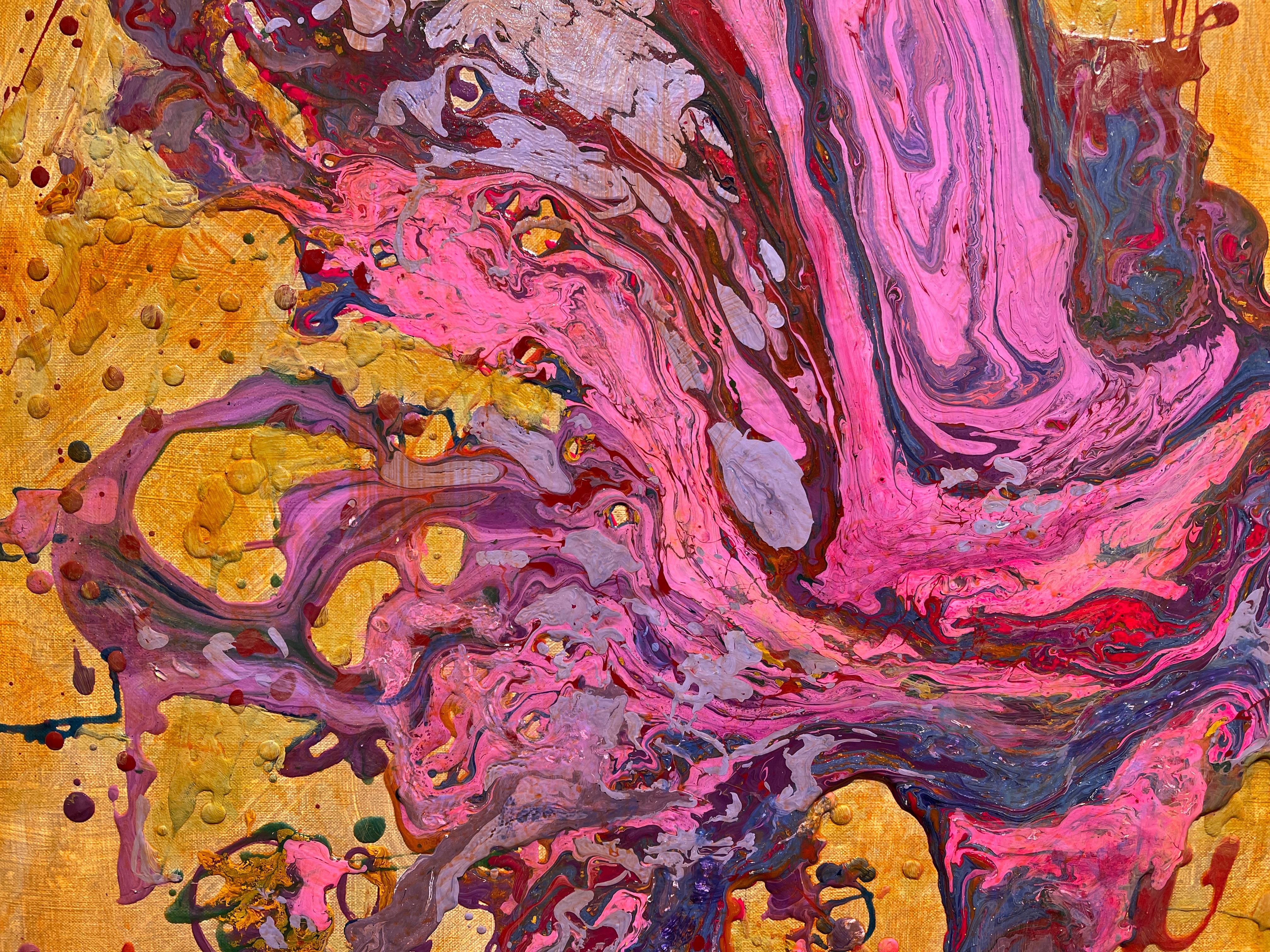 Landschaften der Seele und des Geistes XV, Abstrakte expressionistische Landschaft (Abstrakter Expressionismus), Painting, von Al Lachman 