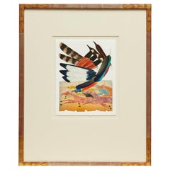 Al Lostetter ‘Untitled (Ledger)’, 2001, Framed Mixed Media Native American Motif