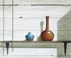 Still Life with Two Vases and Rope