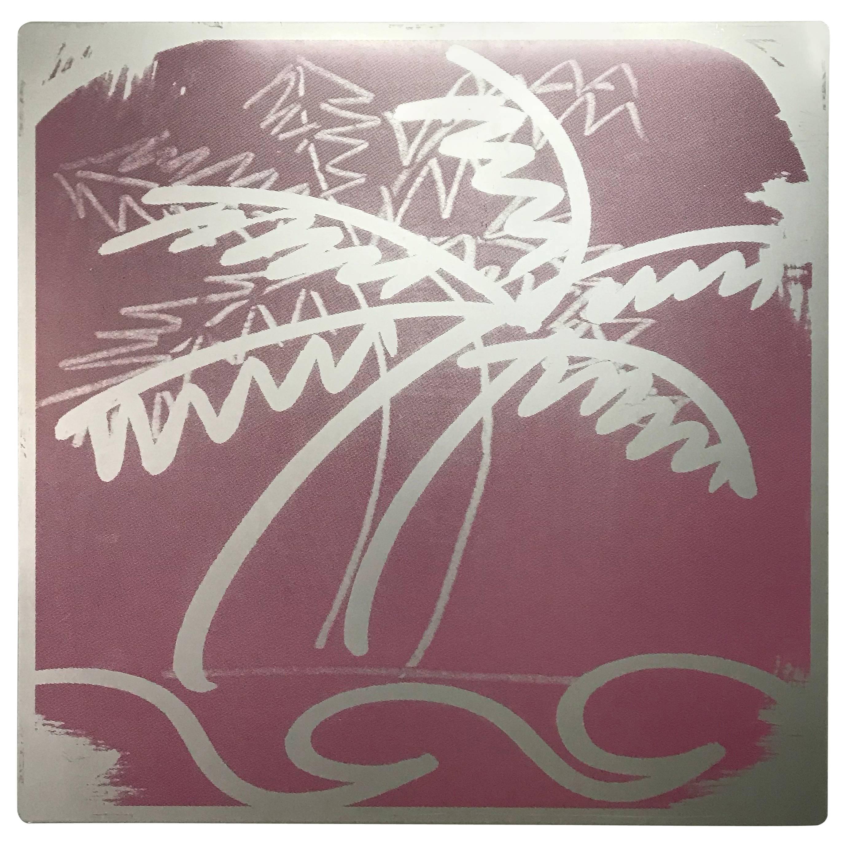 Palme von Al Rubin auf Aluminium, 2005