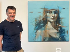 Brisa de verano II- Retrato contemporáneo de niña del siglo XXI