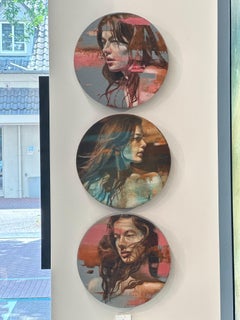 Vivienne I-  Siglo XXI Retrato contemporáneo de una mujer joven