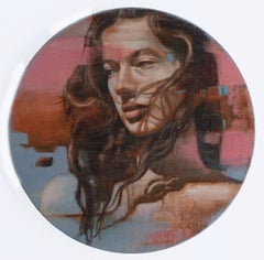 Vivienne IV- Ritratto di giovane donna del 21° secolo, in stile contemporaneo