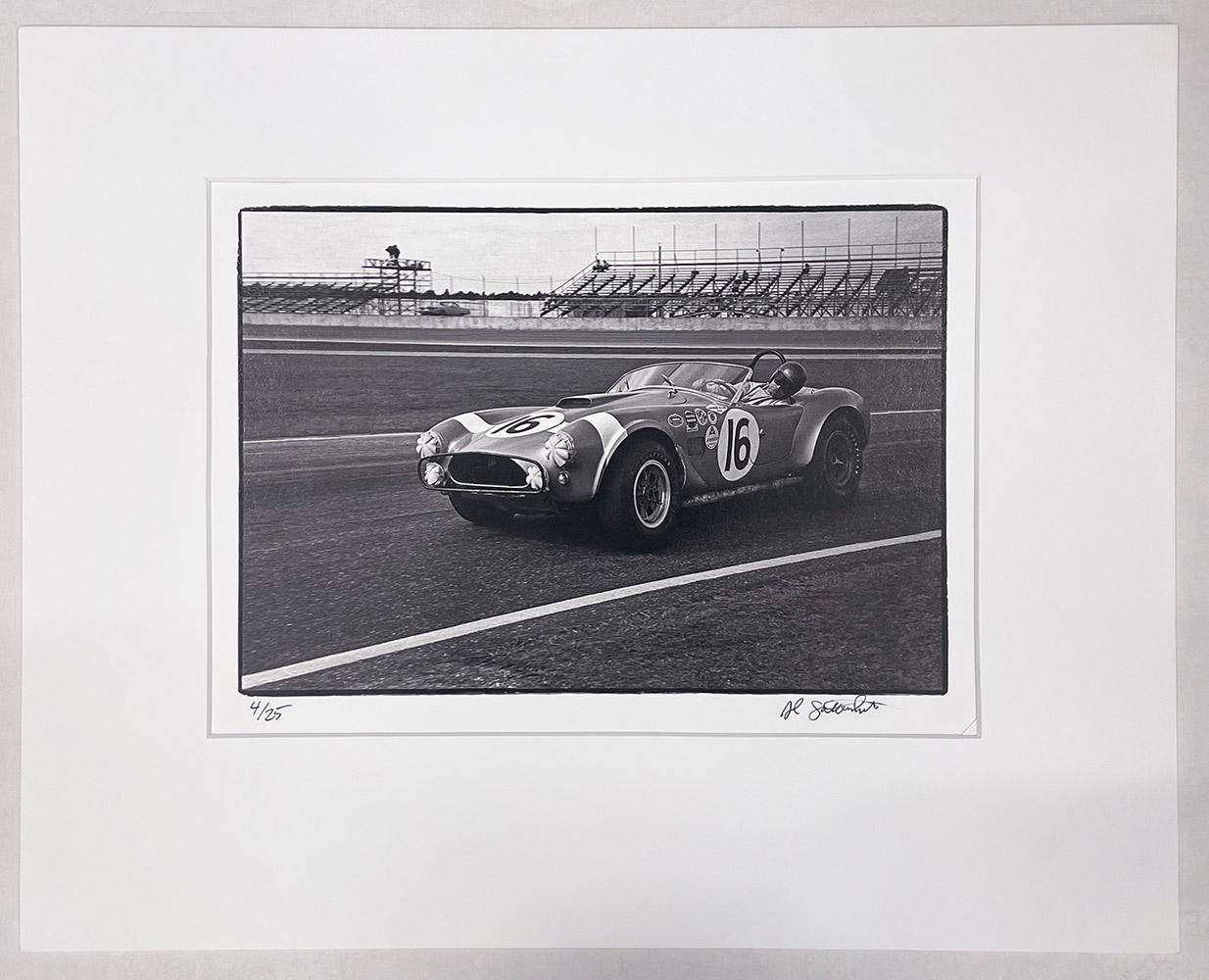 Bob Johnson (co-driver Dan Gurney) Shelby Cobra FIA 289/ Daytona - Photograph de Al Satterwhite