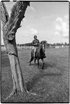 Burt Reynolds, at his ranch, Jupiter, Florida, 1972