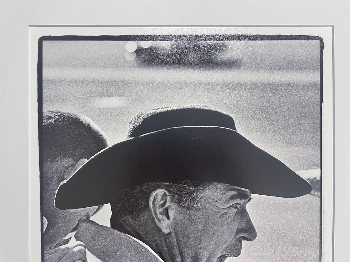 Carroll Shelby / Daytona - Contemporain Photograph par Al Satterwhite