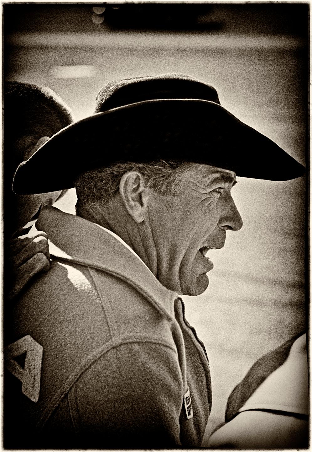 Al Satterwhite Portrait Photograph - Carroll Shelby / Daytona