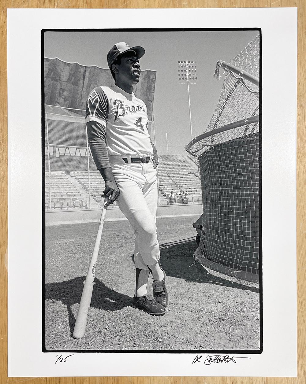 Hank Aaron, Atlanta, Georgia - Photograph by Al Satterwhite