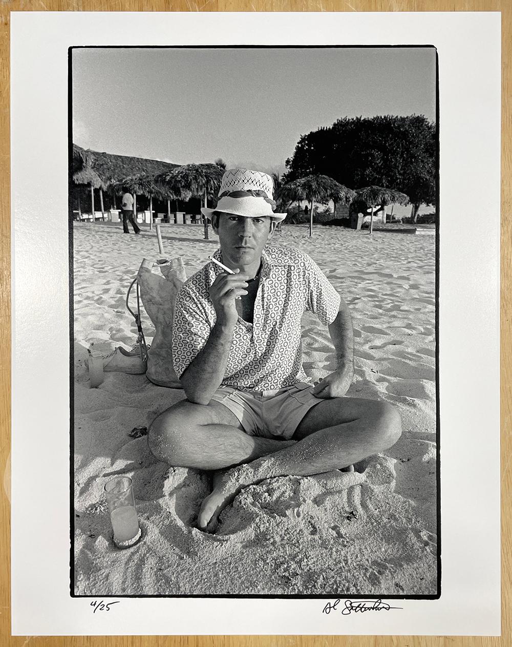 Hunter S. Thompson por Al Satterwhite, 1974, Impresión de pigmento de archivo en venta 1