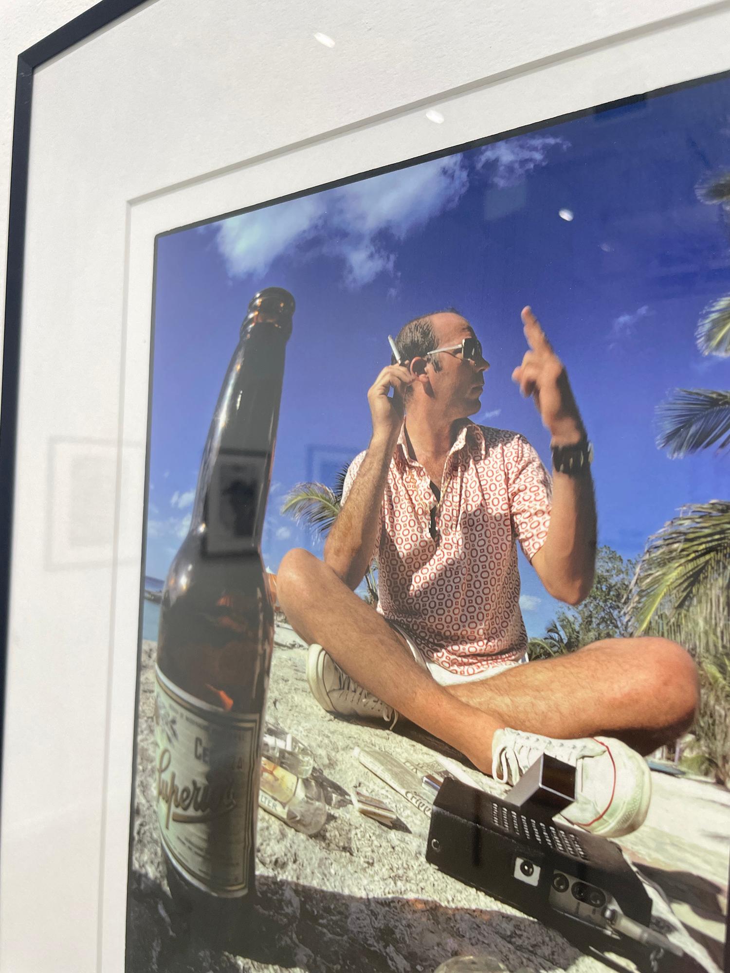 Hunter S. Thompson / Cozumel - Photographie couleur, portrait, plage en vente 6
