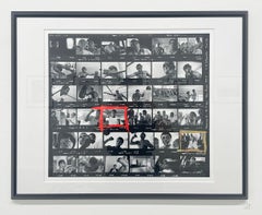Muhammad Ali / 5th Street Gym, Miami Beach - Contact Sheet, Black and White