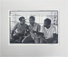 Muhammad Ali ( Angelo Dundee and Bundini Brown )