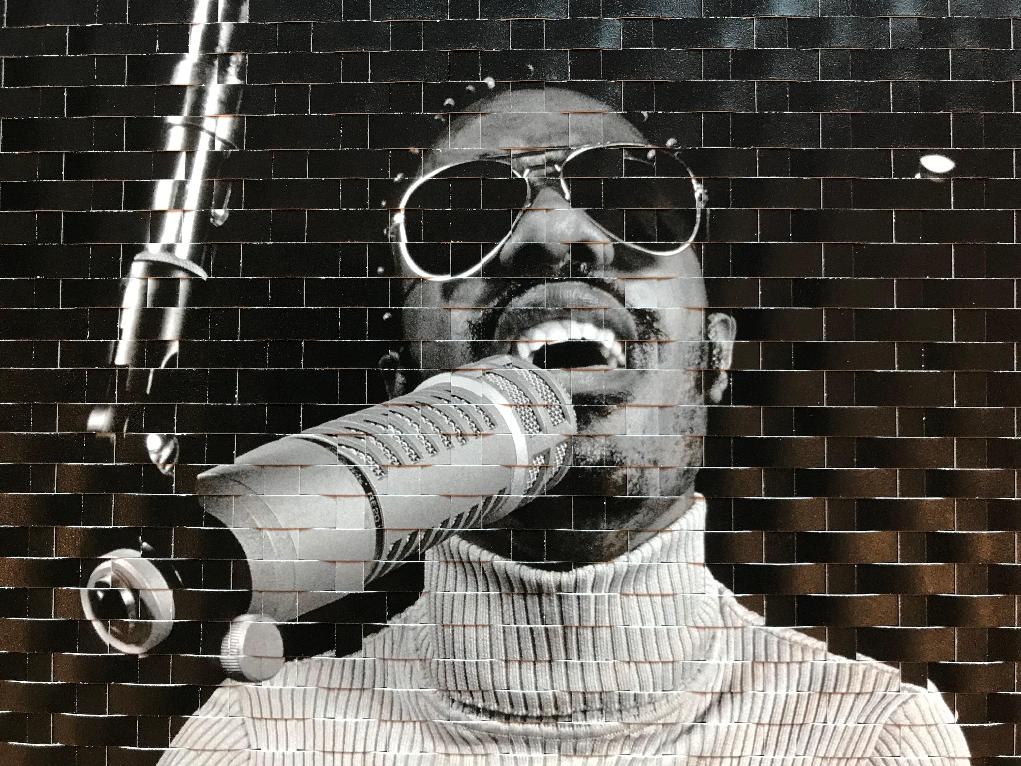Stevie Wonder Rehearsing - Photograph by Al Satterwhite