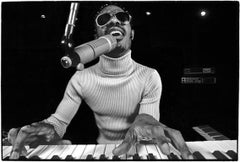 Vintage Stevie Wonder Rehearsing