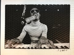 Stevie Wonder Rehearsing