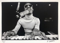 Stevie Wonder Rehearsing