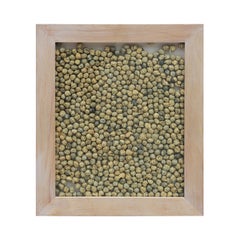 "Escultura de pared contemporánea de ensamblaje mixto "Spitball