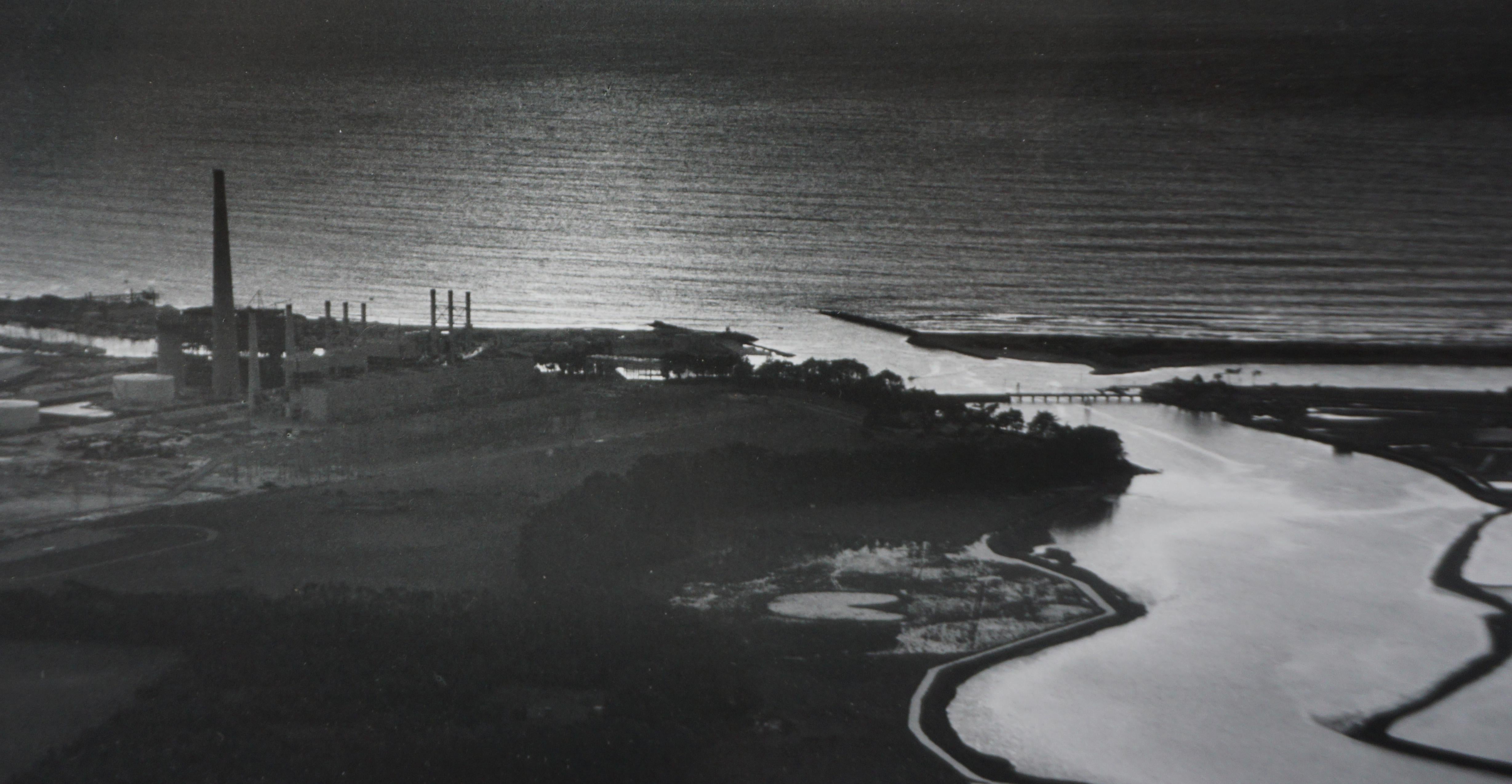 Moss Landing - 1965 Original Black and White Photograph For Sale 2