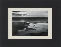 Retro Moss Landing - 1965 Original Black and White Photograph
